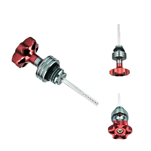 Oil Gauge Blue/Golden/Red